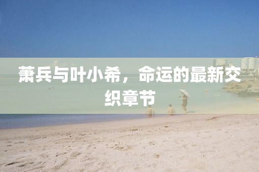 蕭兵與葉小希，命運的最新交織章節(jié)