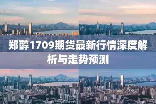 鄭醇1709期貨最新行情深度解析與走勢預測