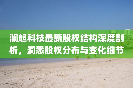 瀾起科技最新股權(quán)結(jié)構(gòu)深度剖析，洞悉股權(quán)分布與變化細(xì)節(jié)