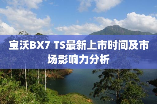寶沃BX7 TS最新上市時(shí)間及市場(chǎng)影響力分析