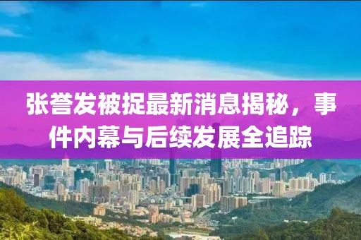 張譽(yù)發(fā)被捉最新消息揭秘，事件內(nèi)幕與后續(xù)發(fā)展全追蹤
