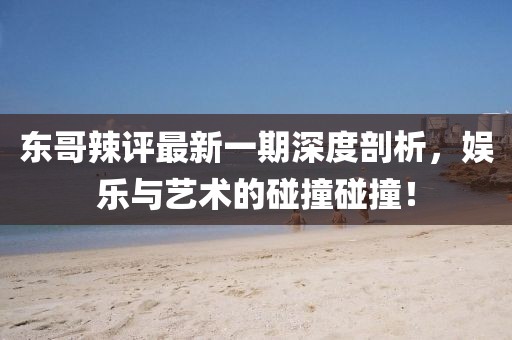 東哥辣評最新一期深度剖析，娛樂與藝術的碰撞碰撞！
