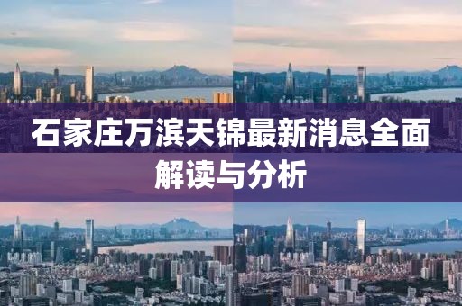 石家莊萬濱天錦最新消息全面解讀與分析