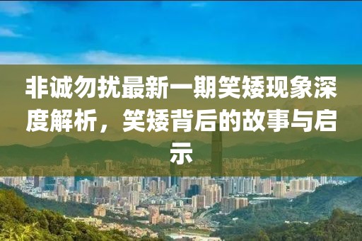 非誠(chéng)勿擾最新一期笑矮現(xiàn)象深度解析，笑矮背后的故事與啟示