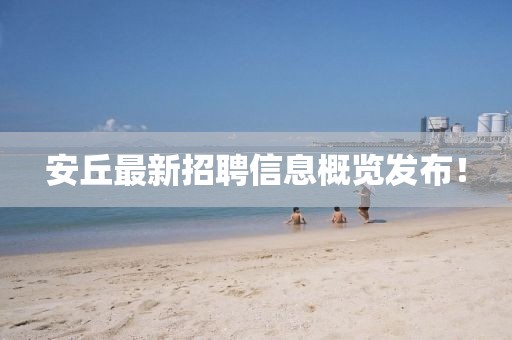 安丘最新招聘信息概覽發(fā)布！