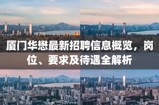 廈門華懋最新招聘信息概覽，崗位、要求及待遇全解析