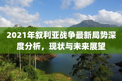 2021年敘利亞戰(zhàn)爭最新局勢深度分析，現(xiàn)狀與未來展望